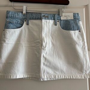 NWT Abercrombie & Fitch Denim Skirt